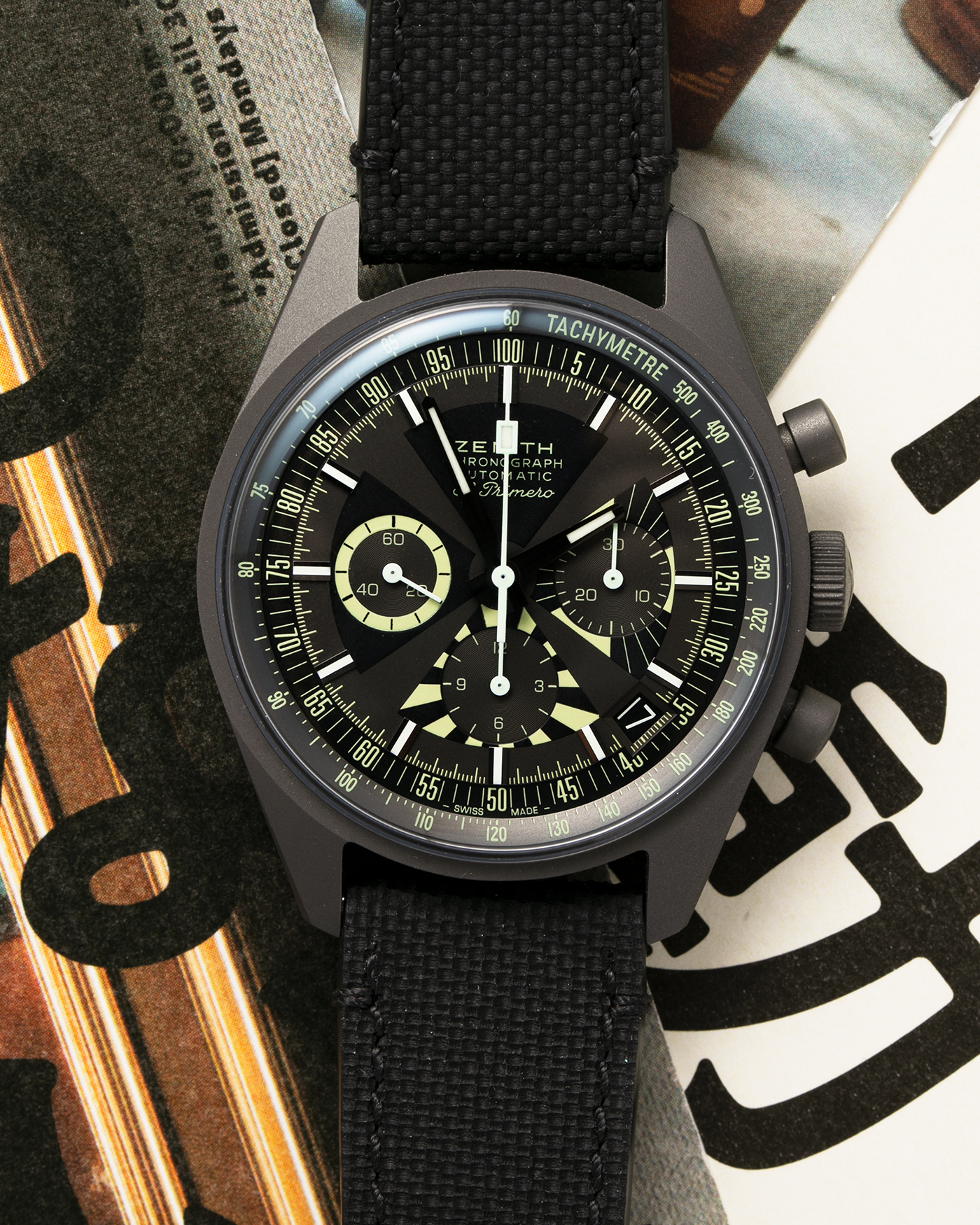 Zenith El Primero SJX Poker Chip Chronomaster Watch | S.Song Zenith El Primero SJX Poker Chip Chronomaster Watch | S.Song