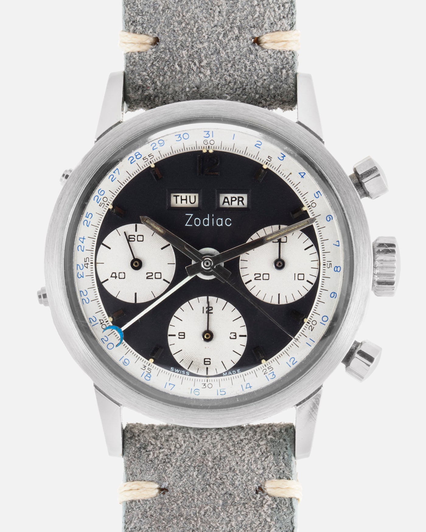 Zodiac 12 Dato Heuer 2547NS Carrera S.Song Vintage Watches S
