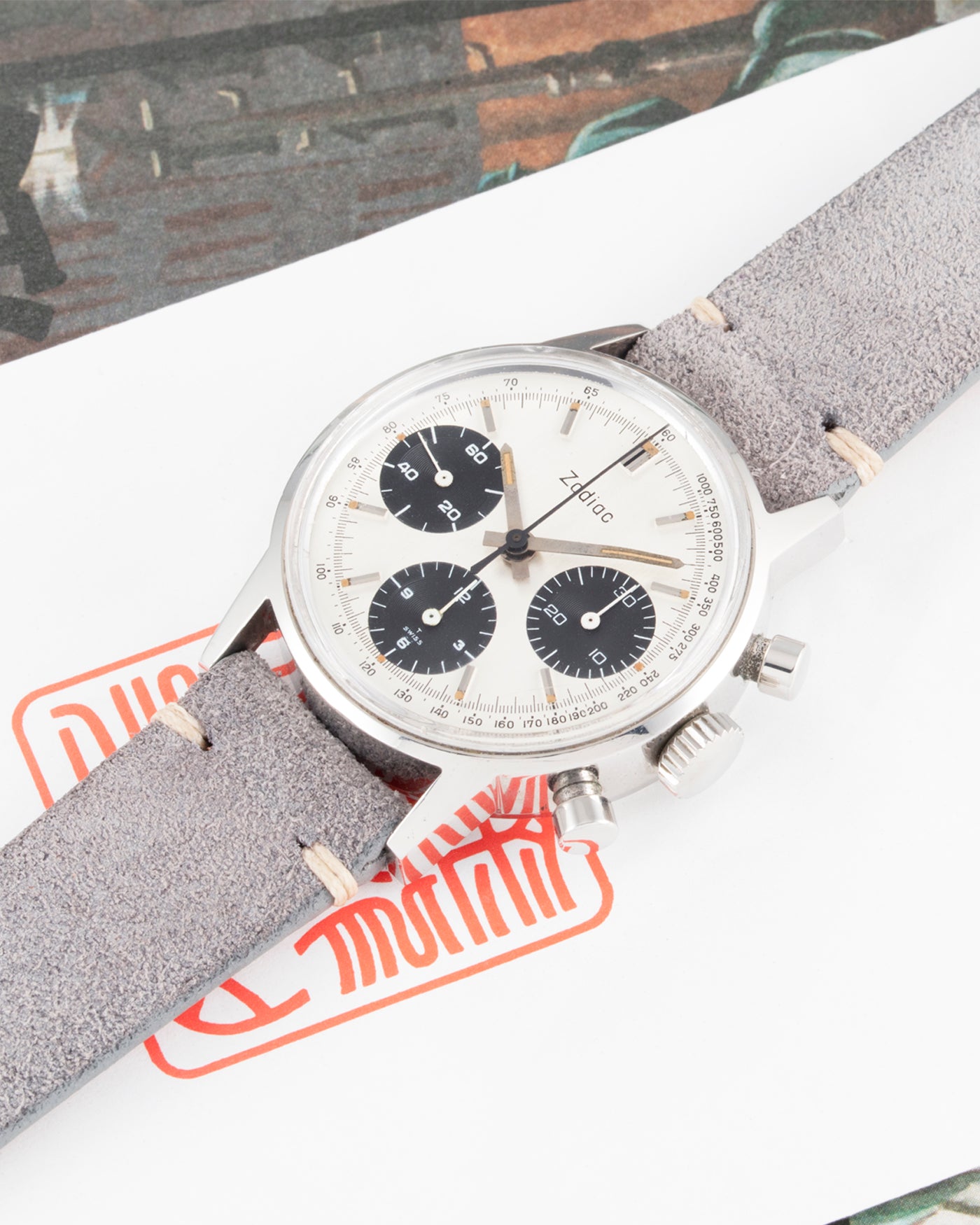 Zodiac panda chronograph online