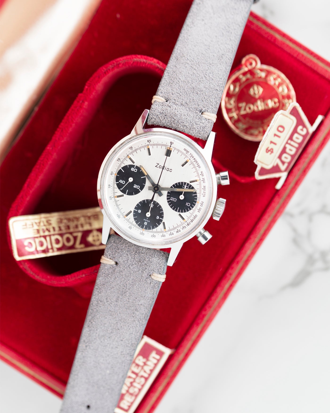 Zodiac Panda Chronograph